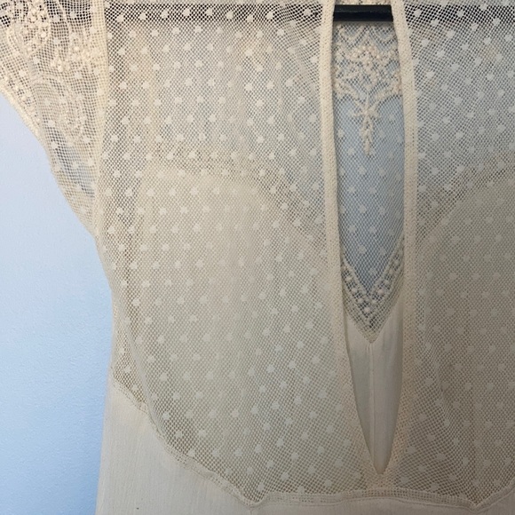 Urban Outfitters off-white mini open-back dress - Picture 13 of 16